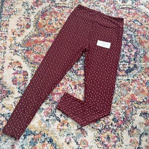 LuLaRoe hearts one size leggings